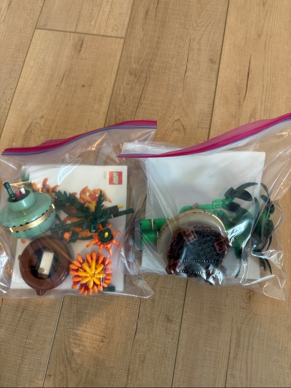 Set of 2 Lego Botanicals